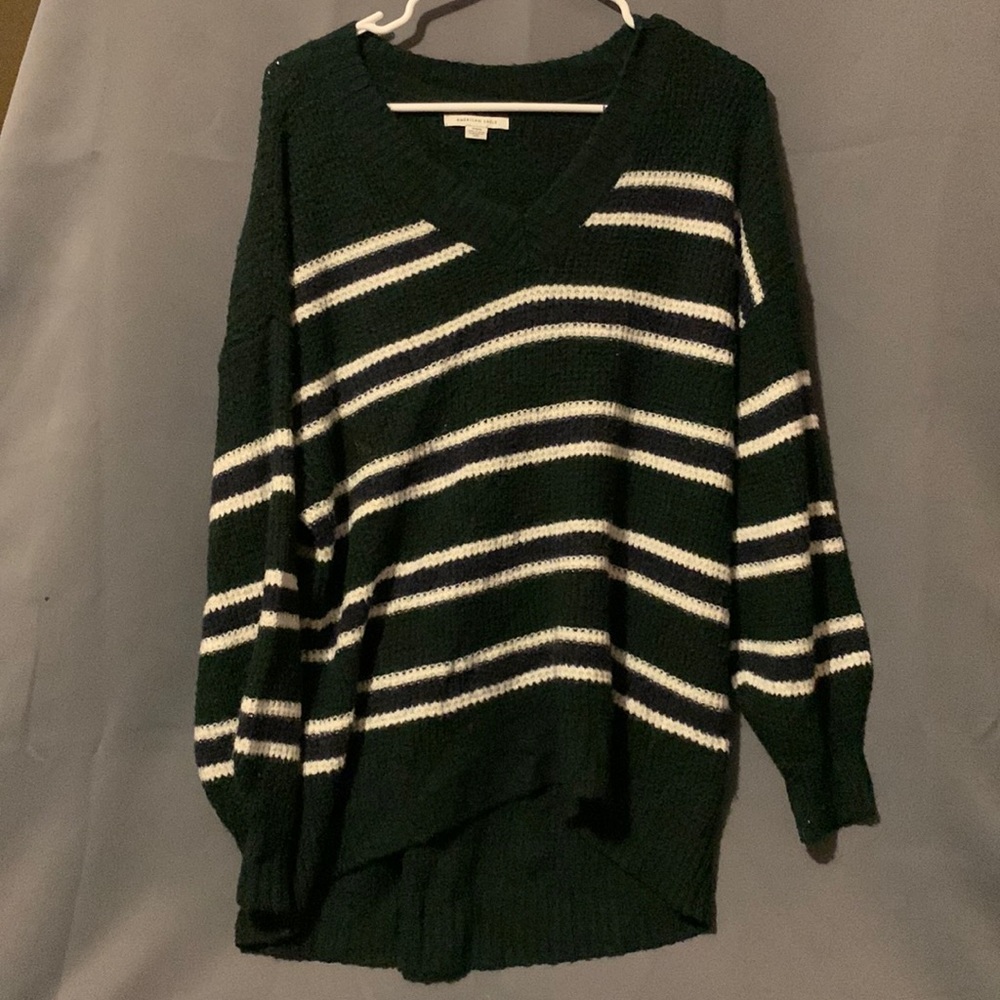 American Eagle striped sweater